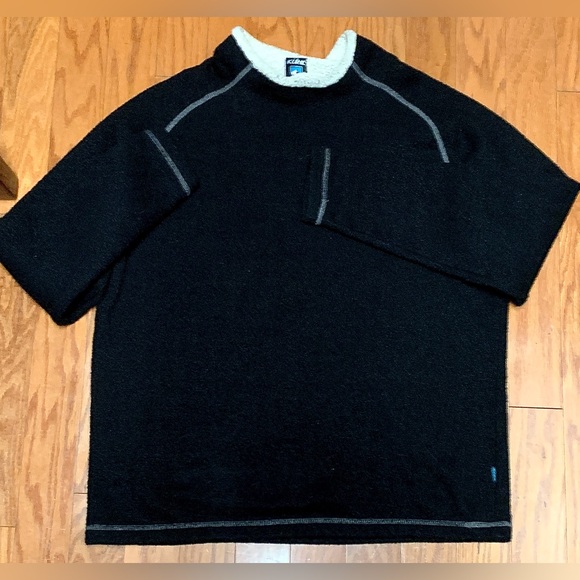 Vtg Men’s XL KUHL Alfpaca Fleece Lightweight Packable Stovepipe Rollneck Sweater - Picture 7 of 14